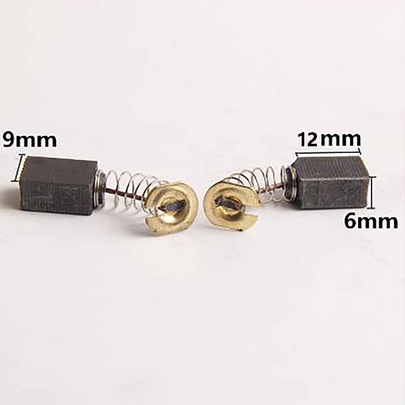 Угольные щетки JLI CB-411 6 х9х12 мм 20 шт. для угловых шлифовальных машин модели 9523