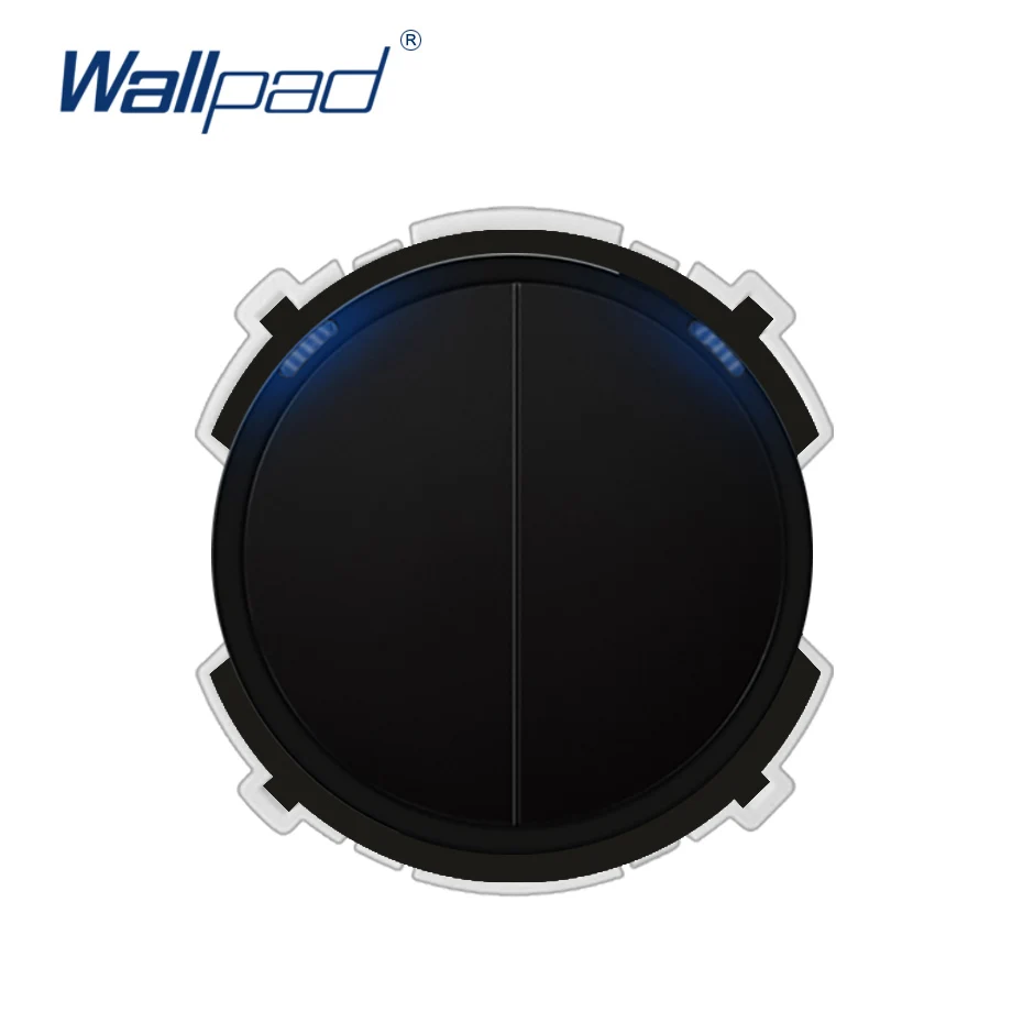 Wallpad 2 банды 1 способ настенный светильник светодиодный индикатор-переключатель функция ключ только свободное сочетание