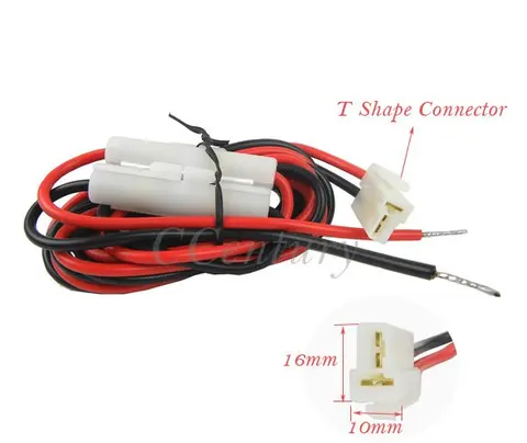 Кабель питания постоянного тока для Yaesu Kenwood Mobile Car Radio FT-7800R FT-8800R TM241 TM231 TM261A TM271 TM471 FT-8900R