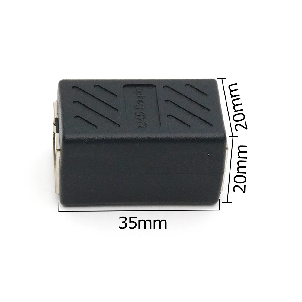 Фото Коннектор xintylink rj45, двойной ethernet-адаптер rg45 cat6 cat5e, удлинитель сети rg rj 45, удлинитель stp lan, гнездо №5