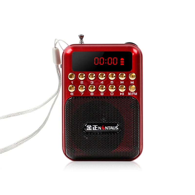 Заводская цена 872 Портативный мини FM радио карты памяти u диск MP3 плеер с 2200 mAh