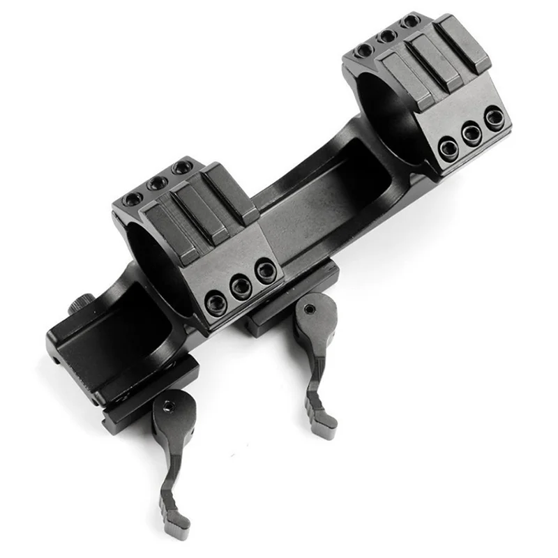 Hunting tactical fast QD 25.4mm /30mm Quick Release Cantilever Weaver Forward Reach Dual Ring Rifle Scope Mount | Спорт и