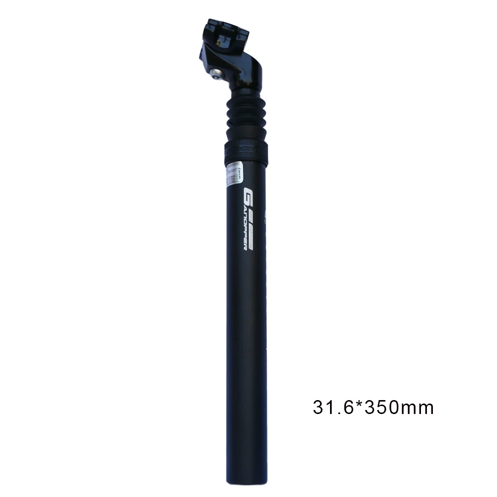 31.6X350MM Ganopper MTB дорожный велосипед пневматической подвеской амортизаторов Подседельный штырь трубки 25,4/27,2/30,4/30,8/30,9/31,6X350 мм демпфирования Подседельный штырь для горного велосипеда - Цвет: 31.6X350MM
