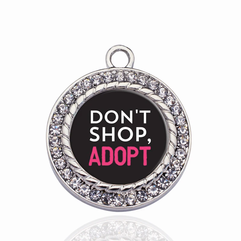 Не делать покупки принять круг Шарм Подвески DIY ювелирные изделия