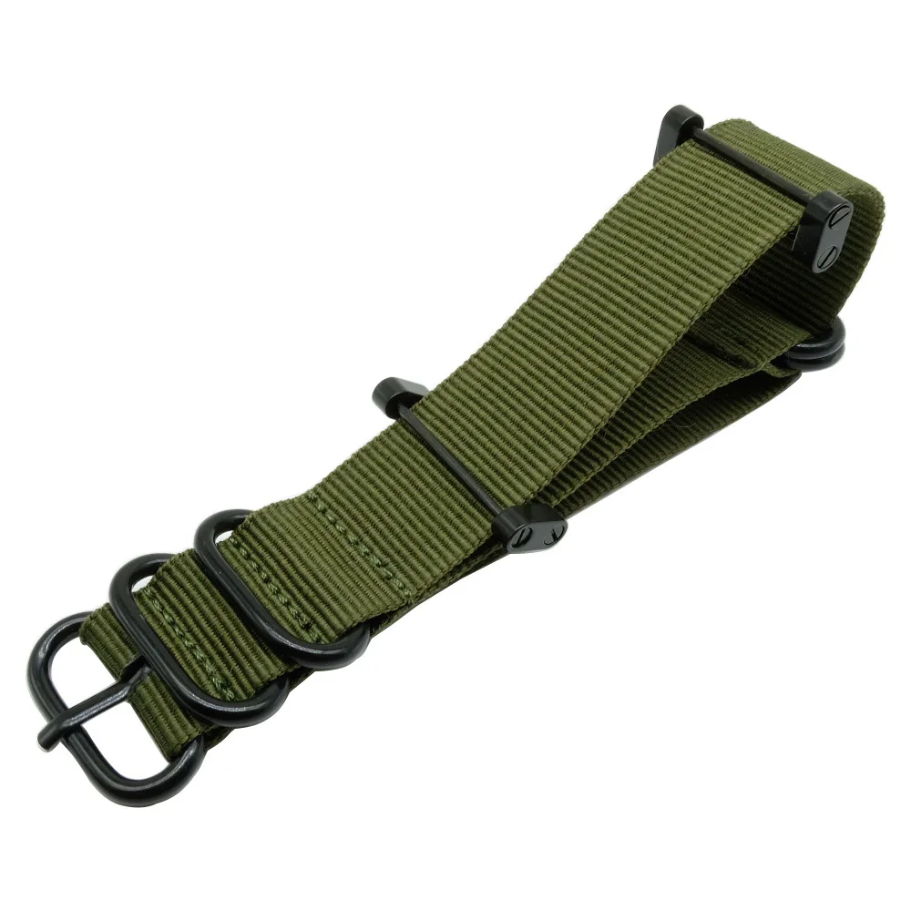 Нейлоновый ремешок Nato для Suunto Core длина 24 мм с адаптером Zulu часов нейлоновый смарт