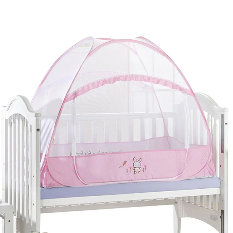 Двухдверная сетка для кроватки и Юрт большая детской кровати навес путешествий