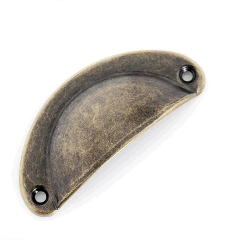 Антикварные ретро ручки металлические ящики полукруглые маленькие шурупы для