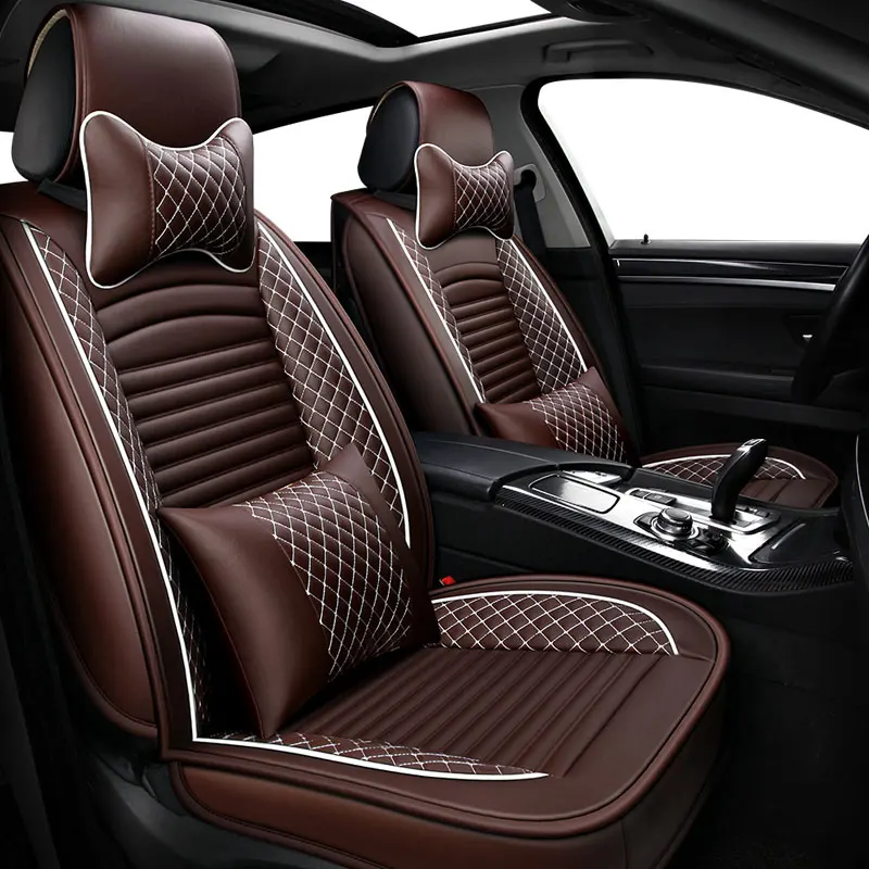 leather car seat covers auto protector interior accessories for benz mercedes c e class w164 w166 w201 w202 t202 w203 t203 w204 |