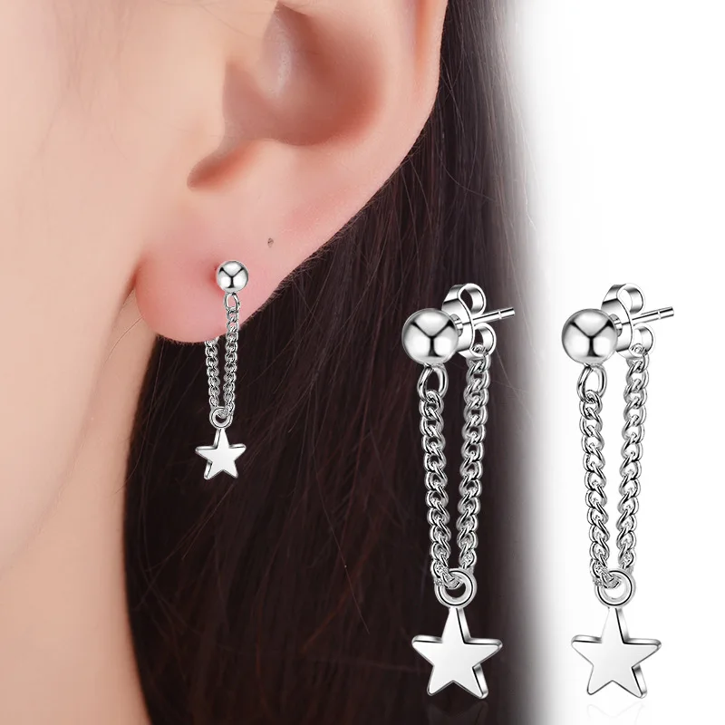 

Серьги-подвески женские из серебра 925 пробы, 925 пробы