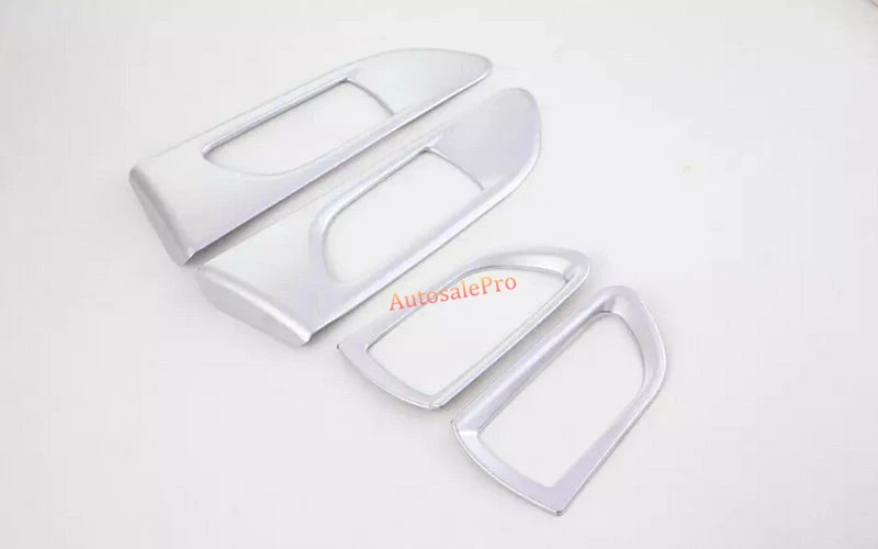 Матовая пластиковая консоль для дверных ручек крышка рамы отделка 4 шт. хэтчбека