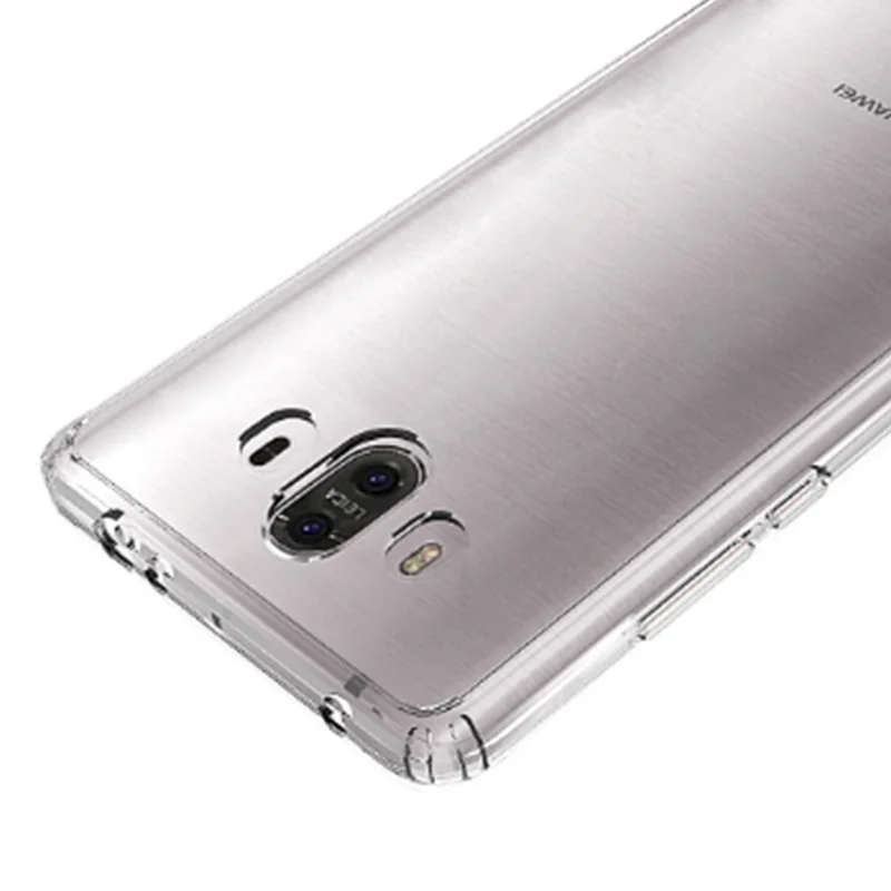 kainuen luxury transparent back coque cover case for huawei mate 10 pro silicon silicone phone Protective High Quality |