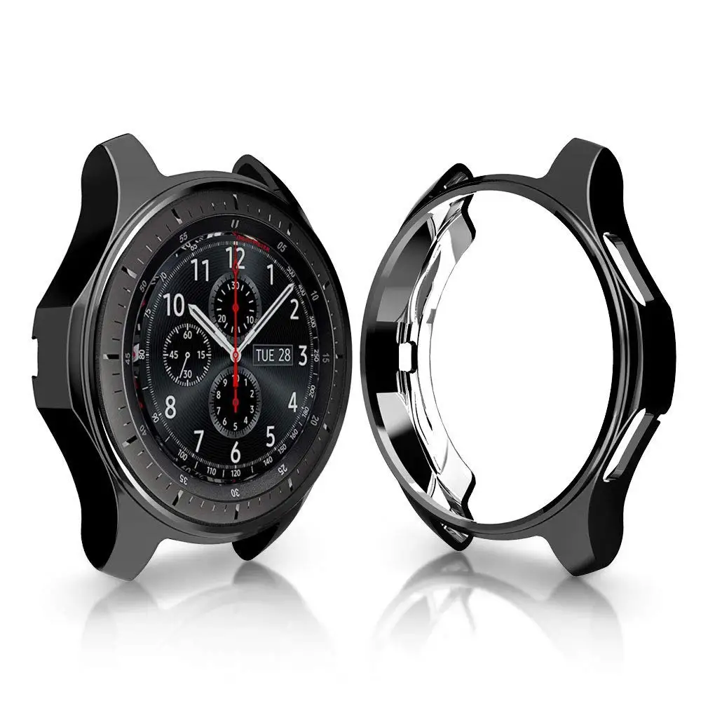 Мягкий ТПУ защитный чехол для samsung Galaxy Watch 42 мм 46 мм Смарт-часы защитный чехол для samsung gear S3 Frontier