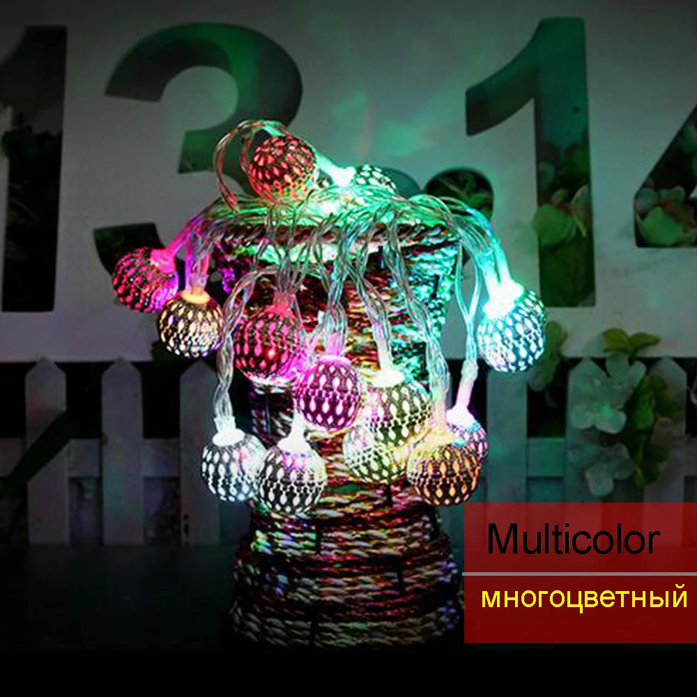 Светодиодный металлический праздничный светильник S 10 дюймов 2 5 см светодиодный