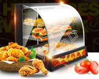 food heat preservation cabinet commercial food warmer cooked food and pastries long lasting heat preservation showcase