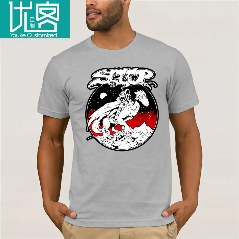 SLEEP DRAGONAUT Stoner Doom Band Black and White T-shirt (XS-3XL) Cool Casual pride t shirt men Unisex New Fashion tshirt | Мужская