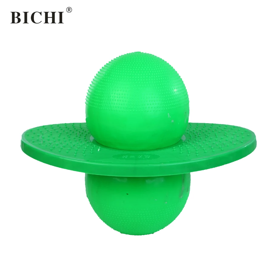 BICHI PVC Non-slip Inflatable Fitness Slimming Ball Balance Bouncing Jumping Jump Hop for Children Sport Equipment | Спорт и