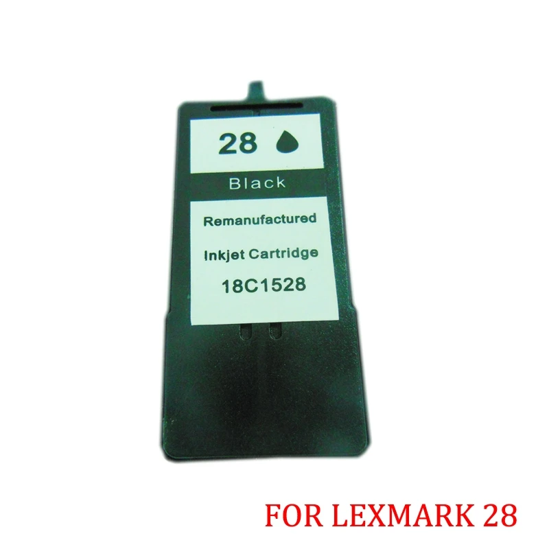 Einkshop 1 шт. для Lexmark 28 Черный картридж с чернилами принтера X5070 X5075 X5320 X5340 X5410 X5495