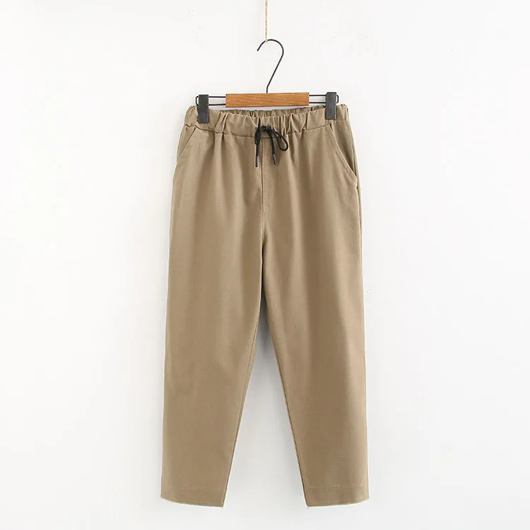 Женские повседневные брюки карандаш большие размеры лето 2019|Брюки| |