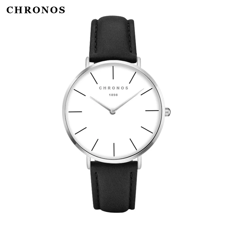Relogio masculino Элитный бренд Chronos 1898 кварцевые часы Reloj Mujer Для женщин часы Для Мужчин Корпус из розового золота унисекс Montre Femme - Цвет: CH0239