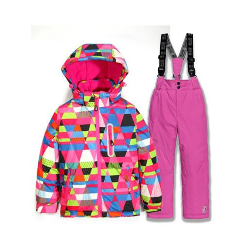 Зимняя спортивная детская утепленная одежда новинка 2019 бесплатная доставка