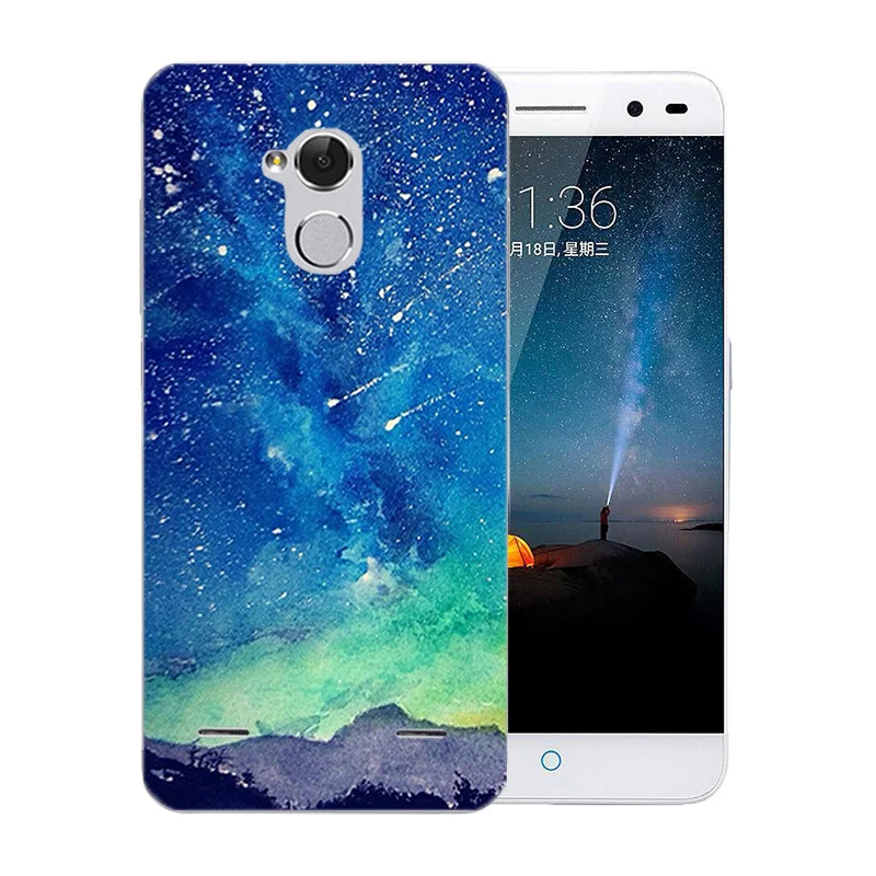 Роскошный Матовый чехол для телефона ZTE Blade V7 Lite прозрачный мягкий силиконовый с