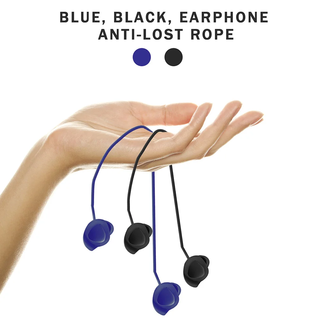 Ремешок для защиты от потери мягкая силиконовая гарнитура подвесная Шейная