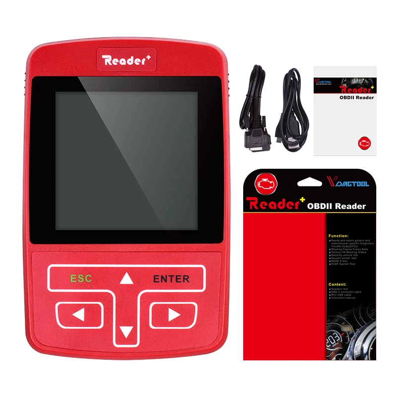 

VDIAGTOOL Reader+ Code Reader Auto Code Scanner Fucntion Greater Than U480 Free Shipping