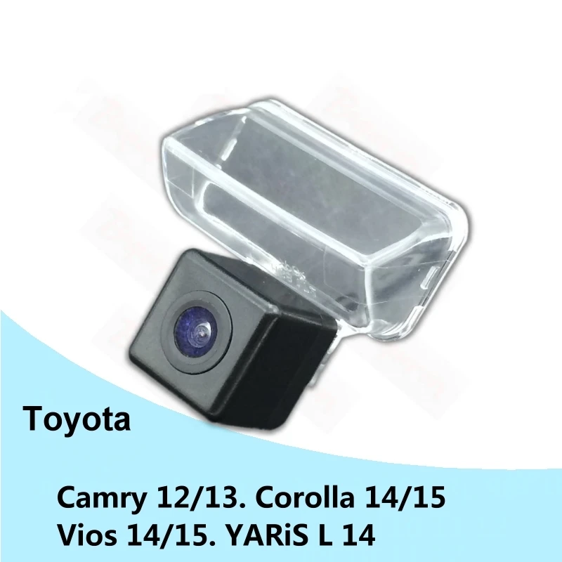 Водонепроницаемая камера заднего вида для Toyota Camry 12/13 Corolla Vios YARiS L 14/15 ночное HD CCD
