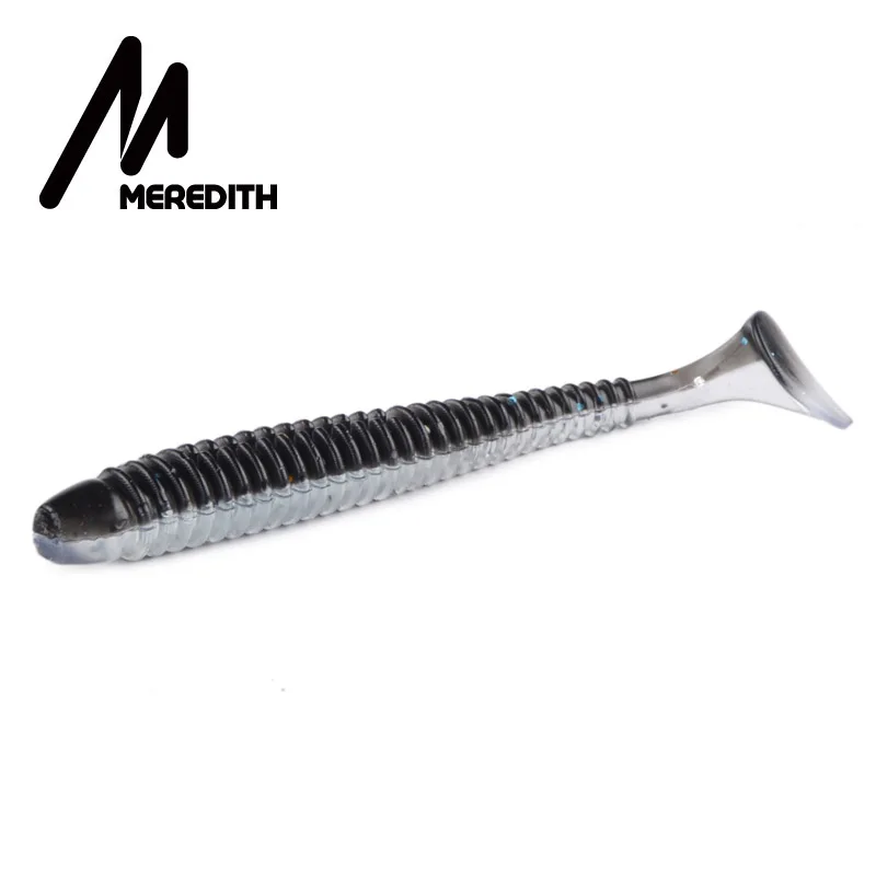 MEREDITH 55 мм/0,85 г, 20 шт./лот, рыболовные приманки наживка, мягкие приманки, мягкие приманки - Цвет: J