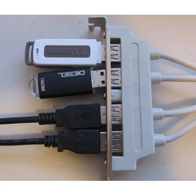 IMC Горячая Великобритания материнская плата 4 порта USB 2 0 до 9 Pin кронштейн