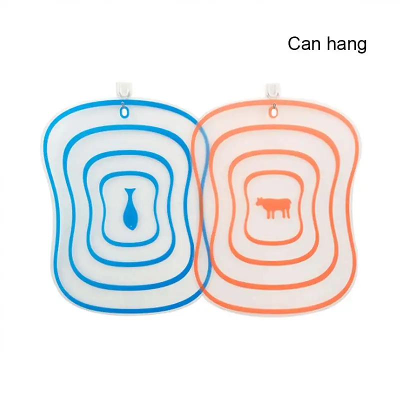 4 шт. антибактериальный пластиковый разделочный коврик для кухни | Дом и сад