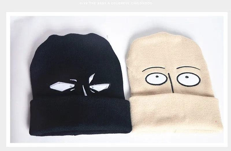 Лидер продаж, Аниме ONE PUNCH MAN Saitama, шапка для косплея для мужчин и женщин, шапки на Хэллоуин, рождественский подарок, вязанная шапка, капюшон