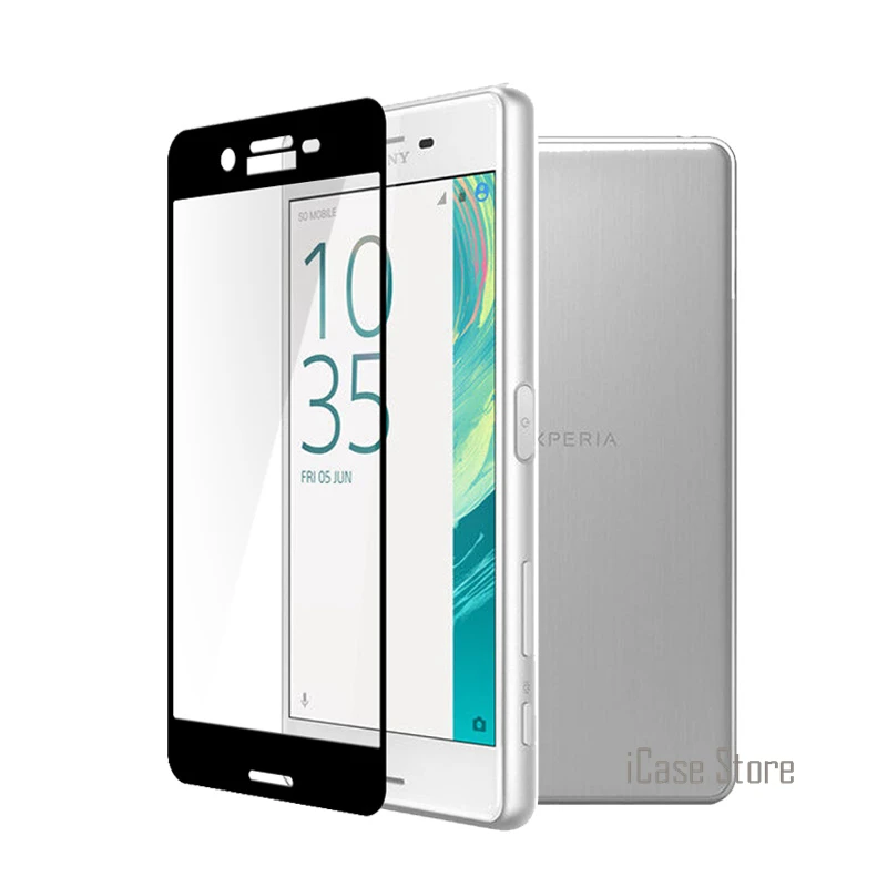 Полное покрытие закаленное Стекло для Sony Xperia XA XC XA1 ультра XZ Премиум XZS XP X Экран