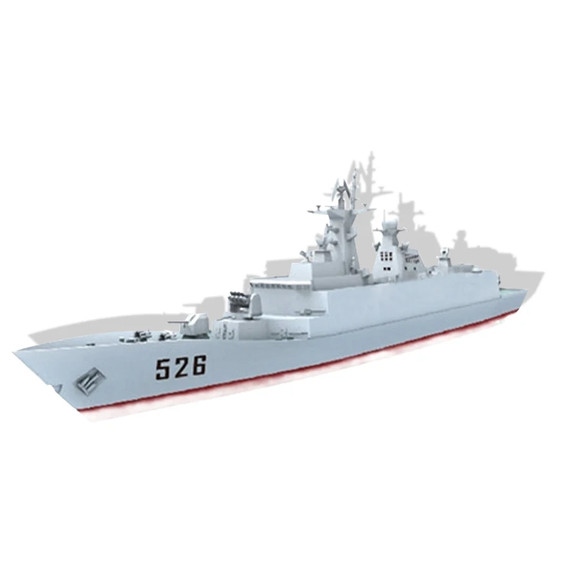 Бесплатная доставка Фрегаты Wengzhou 526 с управляемой ракетой модель электрического