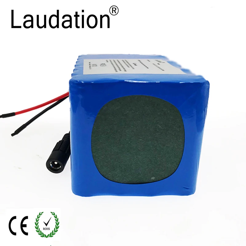 Laudation 24 V 16ah Электрический велосипед литий-ионный аккумулятор 29,4 V 16000 mAh 15A BMS 250 W 350 W 18650 W Аккумулятор для инвалидной коляски