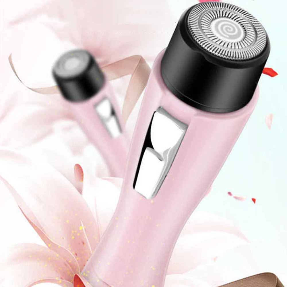 Мини Портативная Бритва для удаления волос на лице лица шеи ног устройство мини