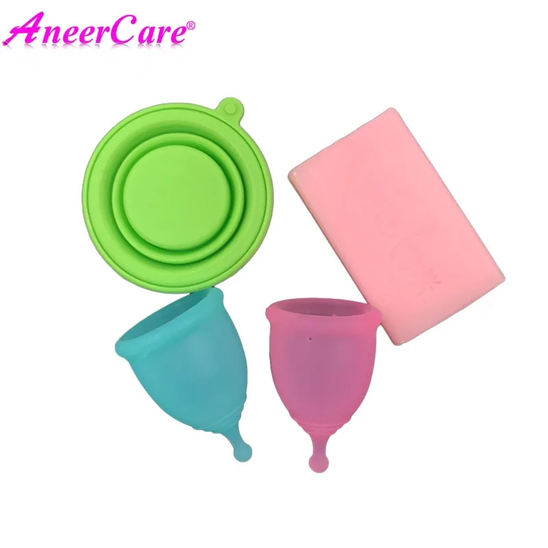 2 шт. менструальная чашка для женщин стерилизатор менструальных чашек|Товары