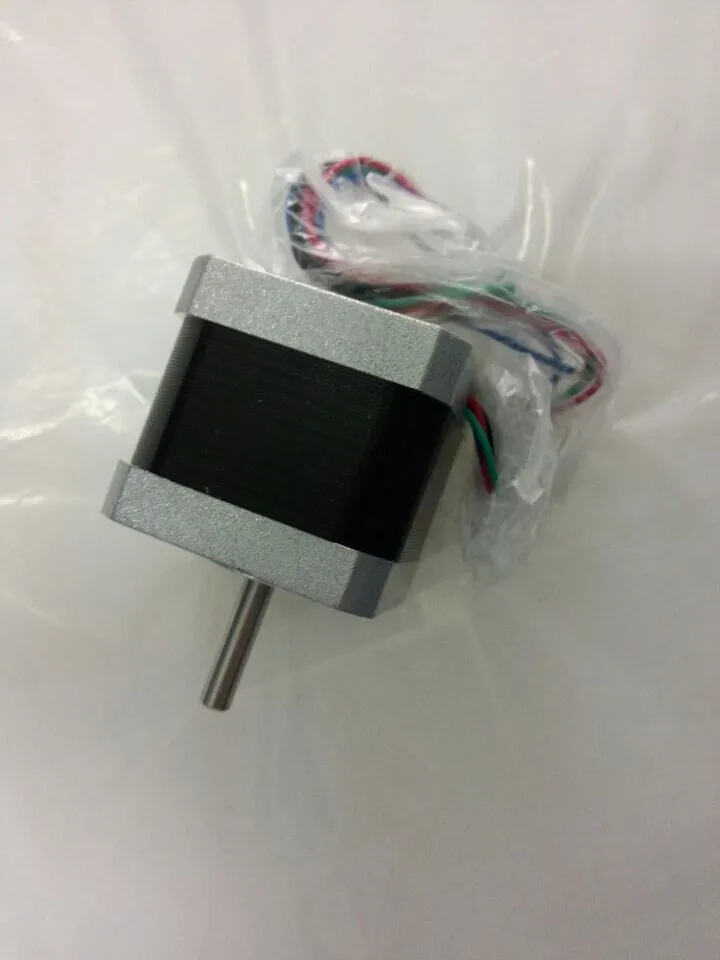 1 шт. Nema 17 шаговый двигатель 17HM5417 1.7A 4000г. См 0 9 градусов 2 фазы CNC Reprap 3D принтер |