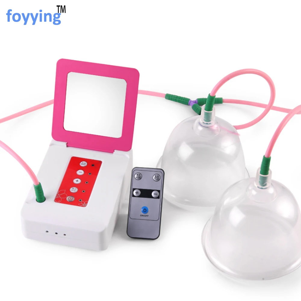 Электрические вакуумные чашки foyying массажер для увеличения груди и увеличитель