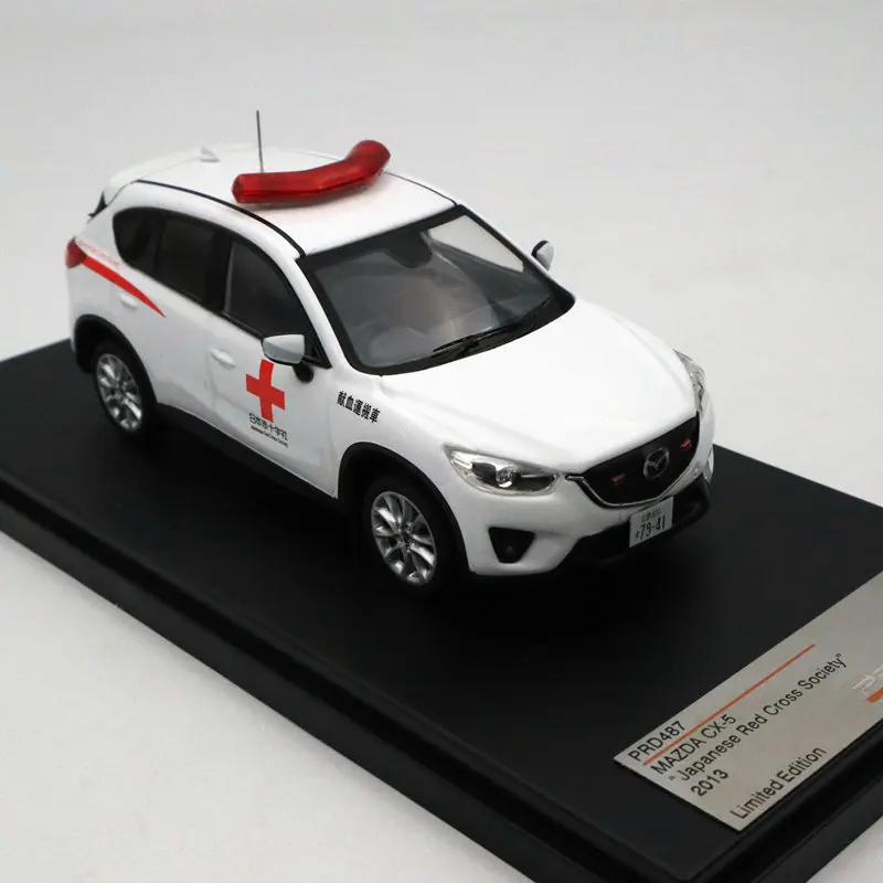 IXO Premium X 1:43 для MAZDA CX 5 японская скорая помощь 2013 Red Cross Society PRD487 Ограниченная серия| |
