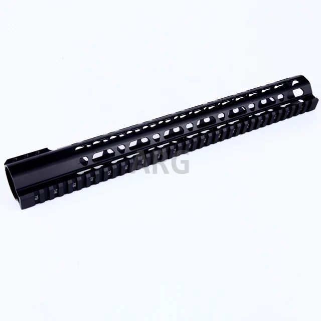 1" M4 тактический AR15 части 15" поплавок Handguard Keymod с бочкой гайка аксессуары для охоты