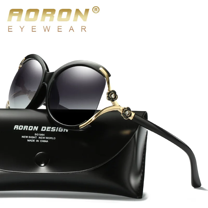 AORON Брендовые женские асимптотические цветные поляризованные линзы жемчужные