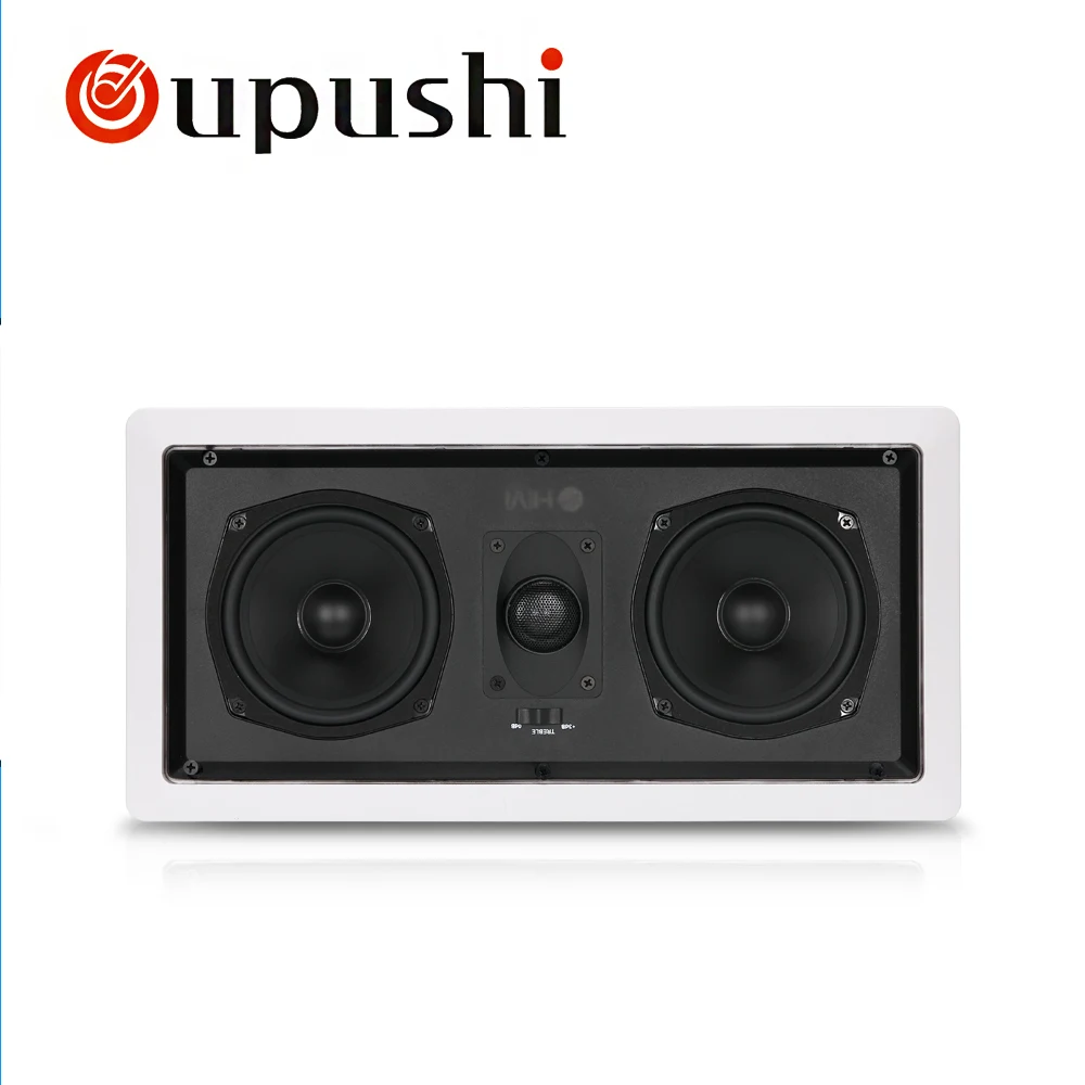 OUPUSHI VX6-LCR 10-100 Вт 4-8 ohmHome theater аудио коаксиальные всасывающие колонки; прямоугольные колонки