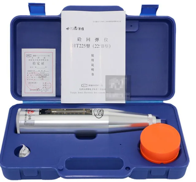 Портативный молоток Шмидта бетонный отскок тест испытательный высокий полимер