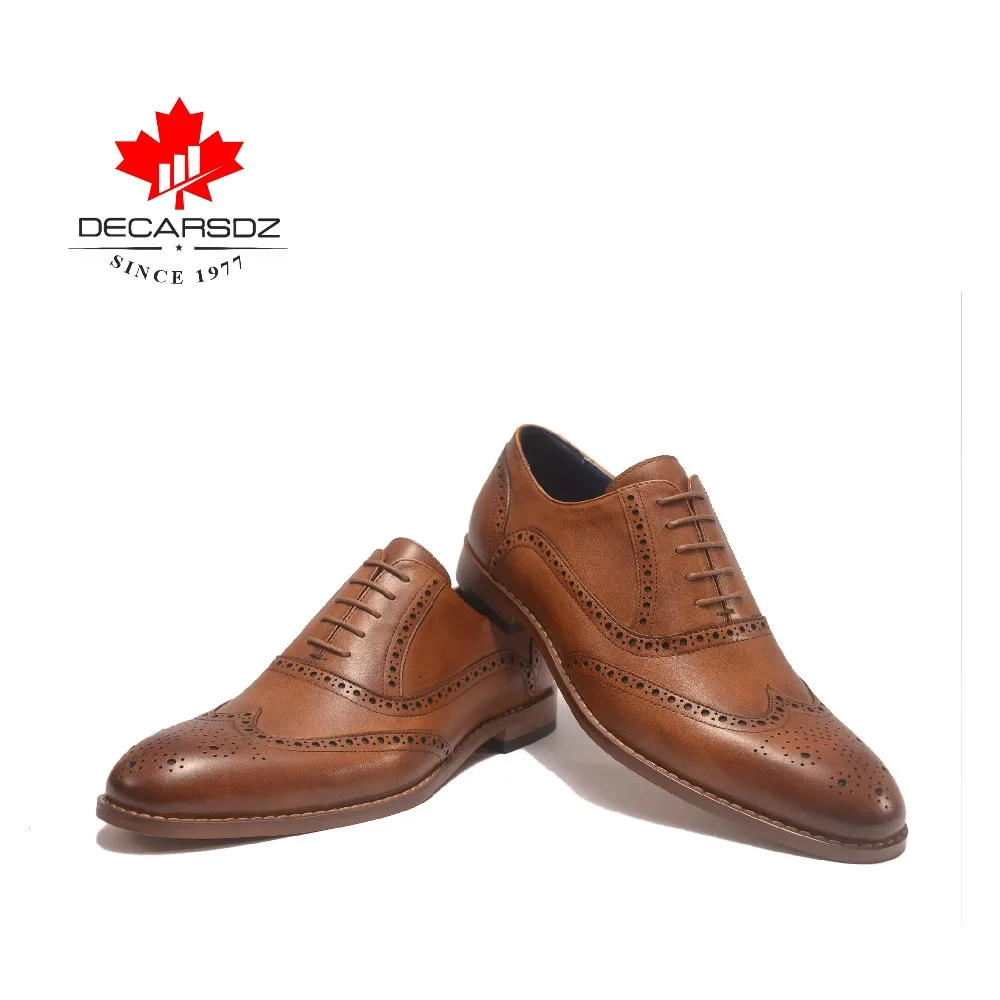 2019 Мужские модельные туфли из натуральной кожи британский бренд официальная