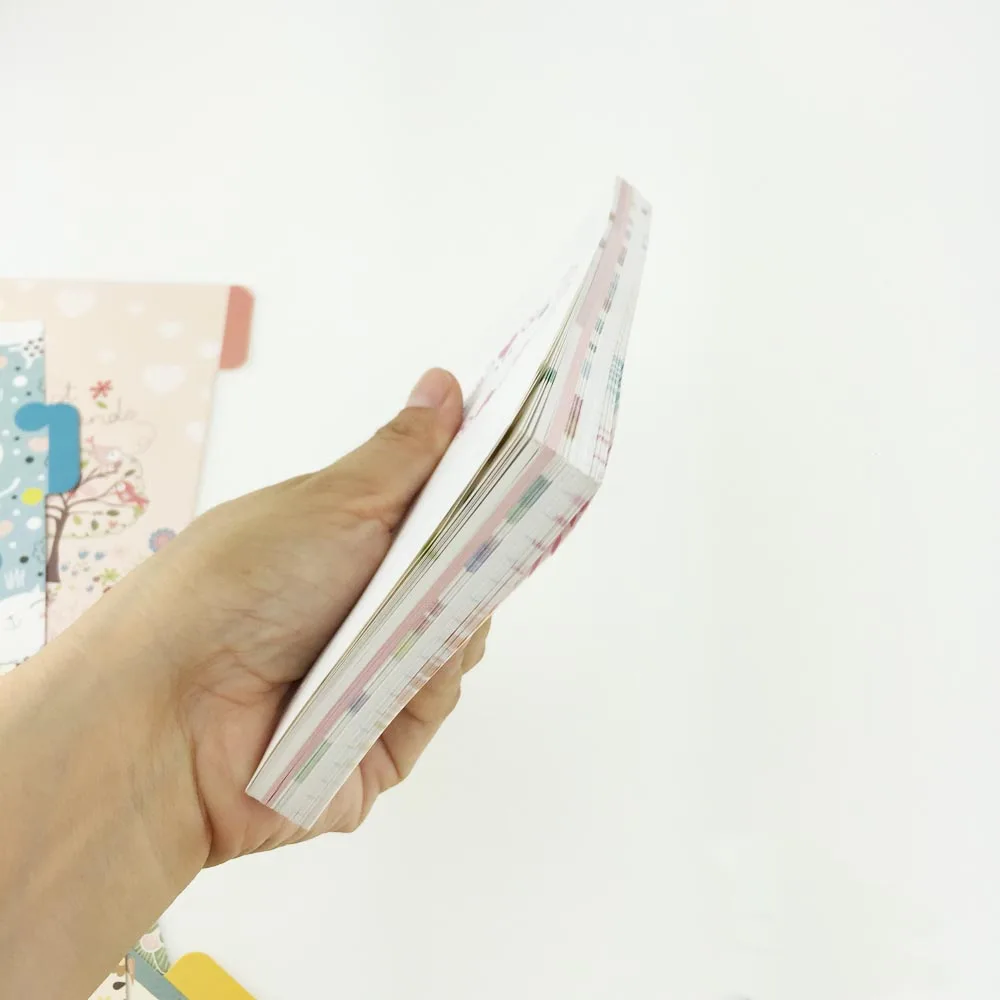 Ежедневный ежедневный переплетный блокнот с 6 отверстиями внутренний