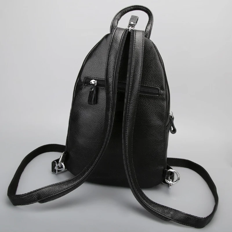 Маленький рюкзак от известного бренда с защитой кражи нагрудная Женская сумочка