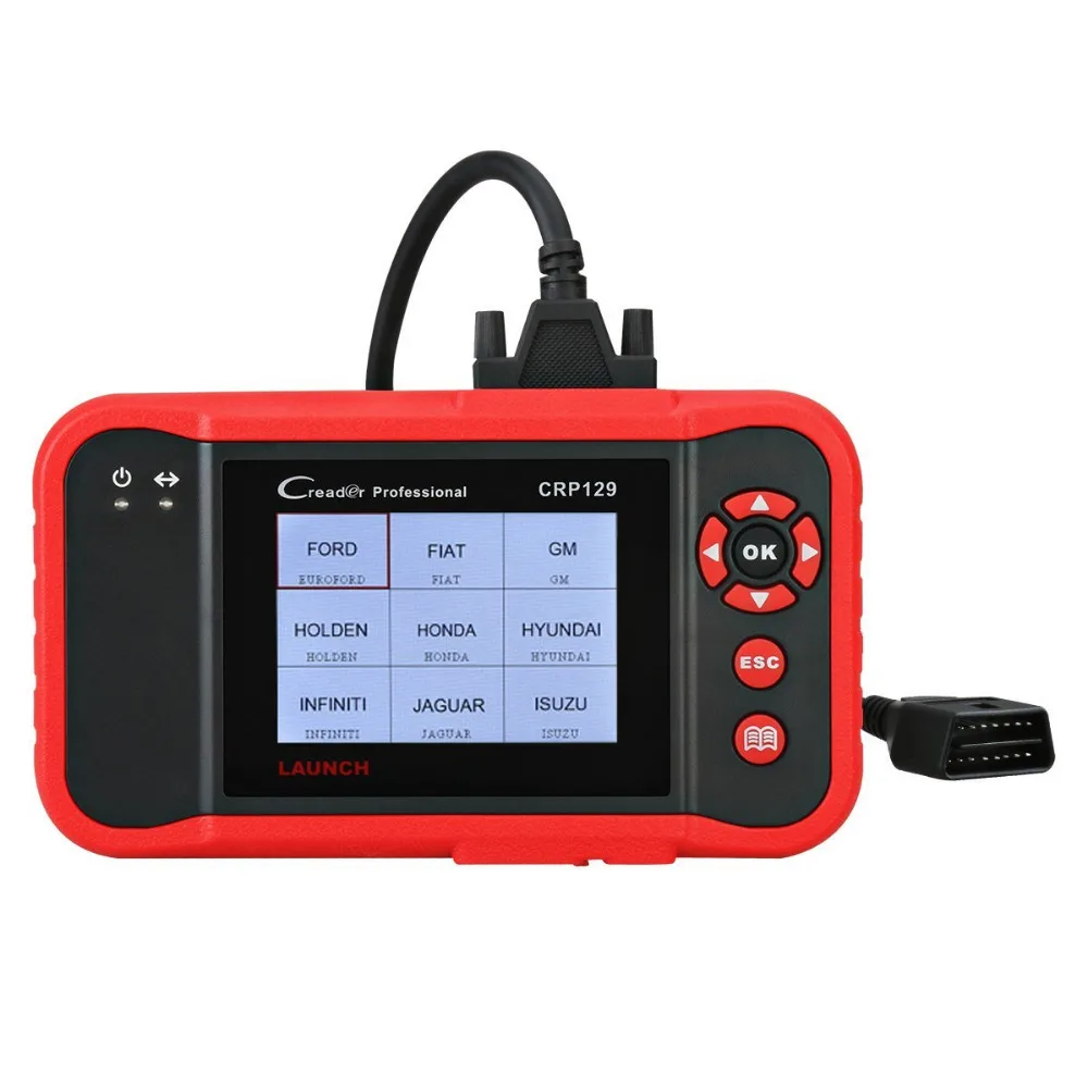 Launch CRP129 EOBD ENG/AT/ABS/SRS EPB SAS Oil сброс OBD2 диагностический сканер авто читальный