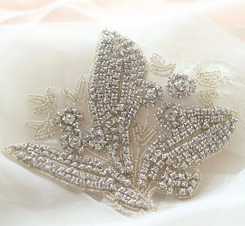 Кристальные Стразы для аппликации отделка аппликация расшитая бисером и