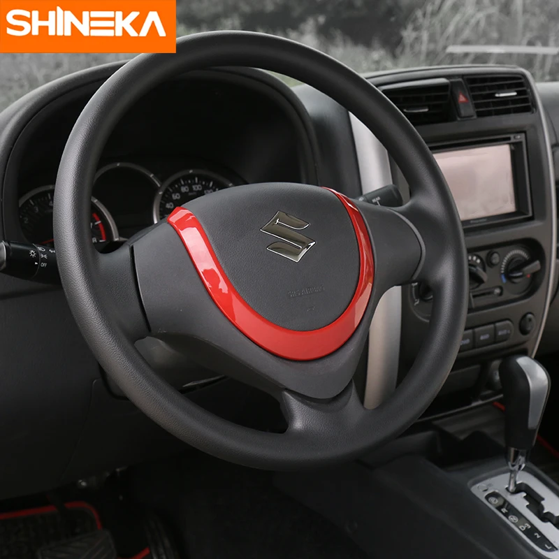 SHINEKA автомобильный Стайлинг чехол на руль U-образный декоративный Комплект для